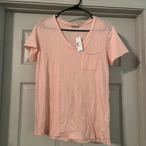 Baby Pink V-Neck